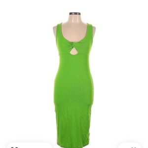 Zara Green Bodycon Dress
